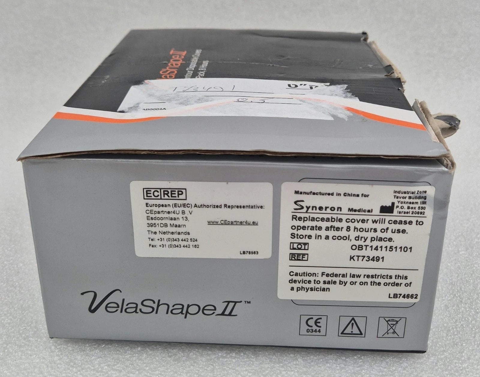 5-Pack SYNERON CANDELA VelaShape II VContour Disposable Covers KT73491 AS81221