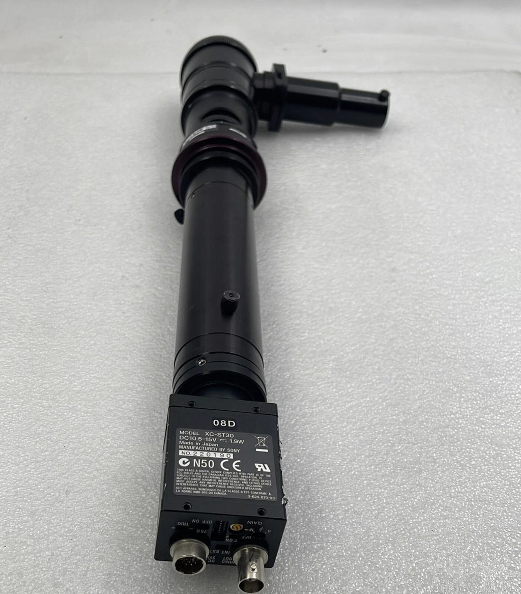 OPTEM 80-02-19 Optical Microscope Zoom Scope 330200 331220 303410 W/Sony XC-ST30