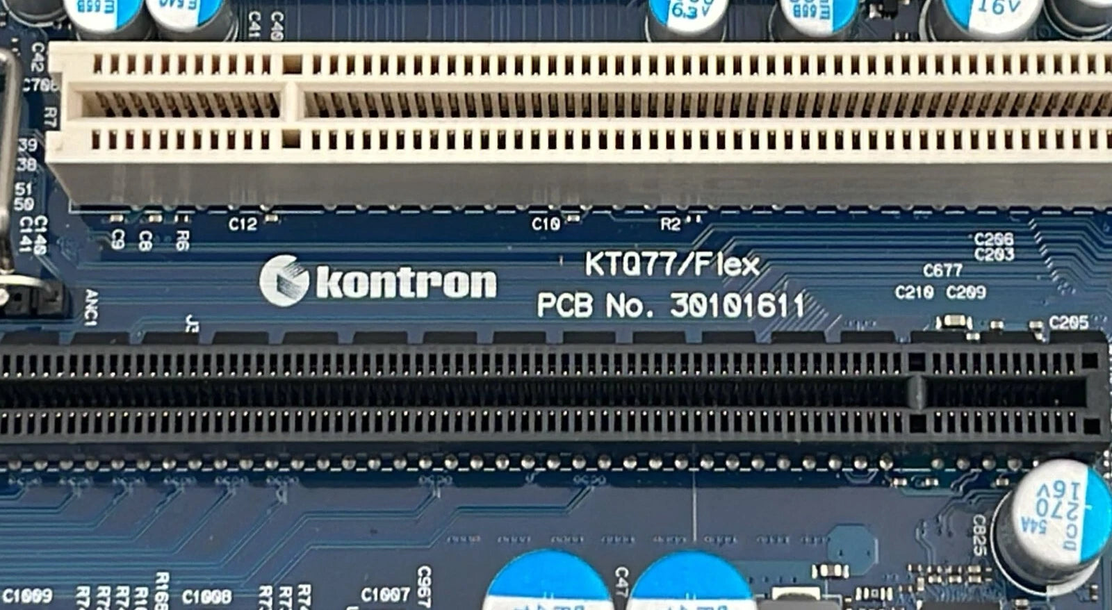 Kontron KTQ77/FLEX Motherboard PCB 30101611 W/ Intel i7-3770 3.4 GHz