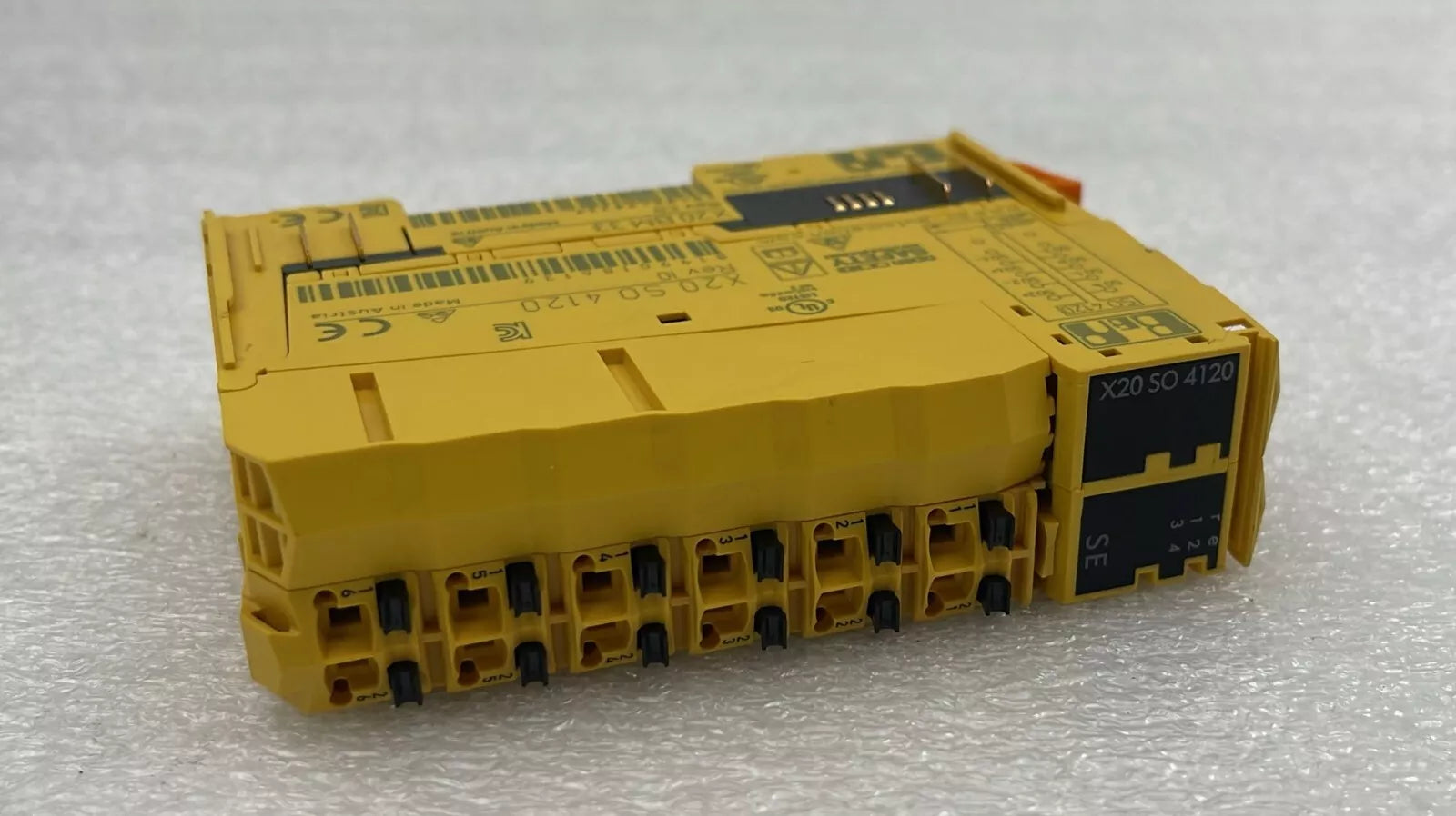 B&R Automation X20 SO 4120 POWERLINK Digital Control Input Module W/ X20 BM 33