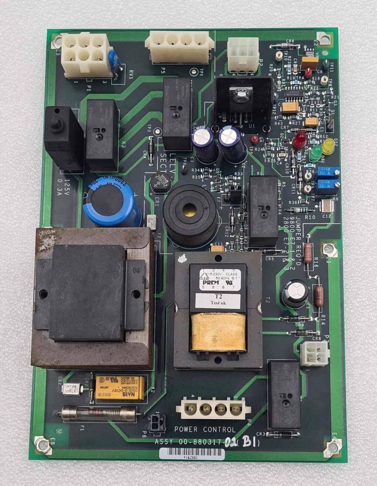 GE POWER CONTROL ASSY 00-880317-02 (B1) PCB Board