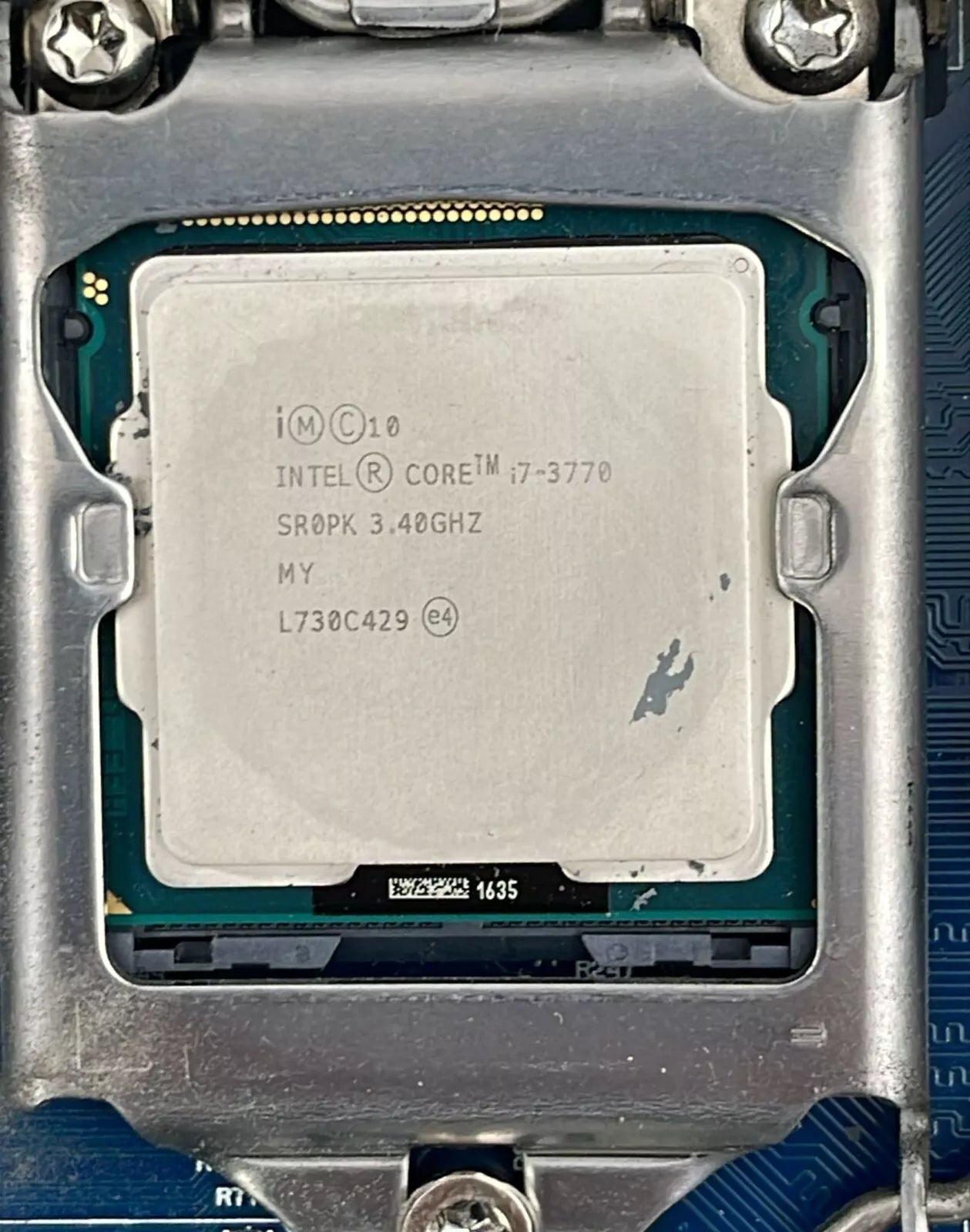 Kontron KTQ77/FLEX Industrial Motherboard PCB 30101611 W/ Intel i7-3770 3.4 GHz