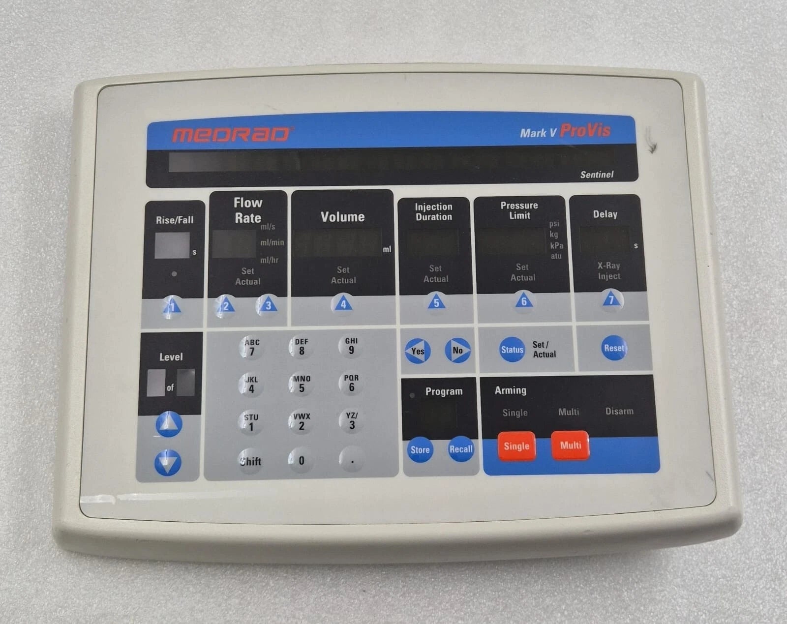 MEDRAD Mark V ProVis Injector Control Panel Power Console 3002205 3002206 Boards