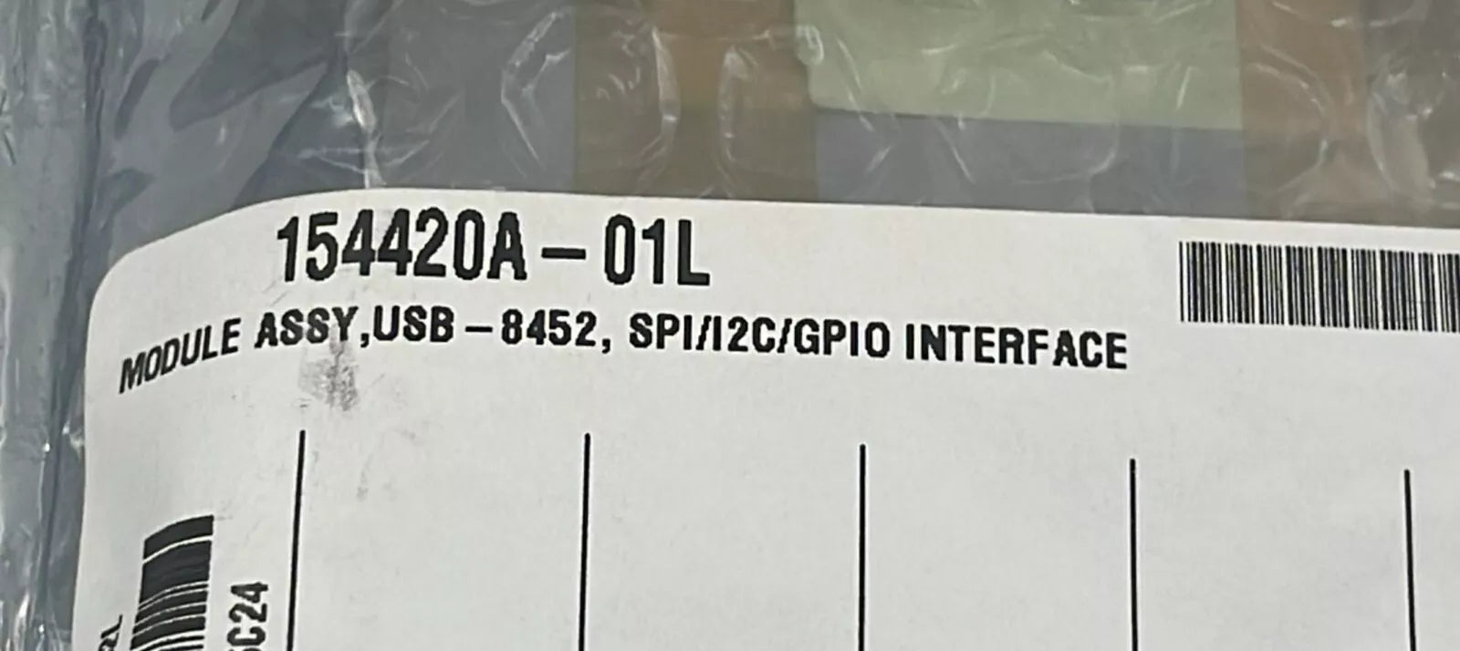 National Instruments NI USB-8452 Module SPI/I2C/GPIO Interface **AS IS