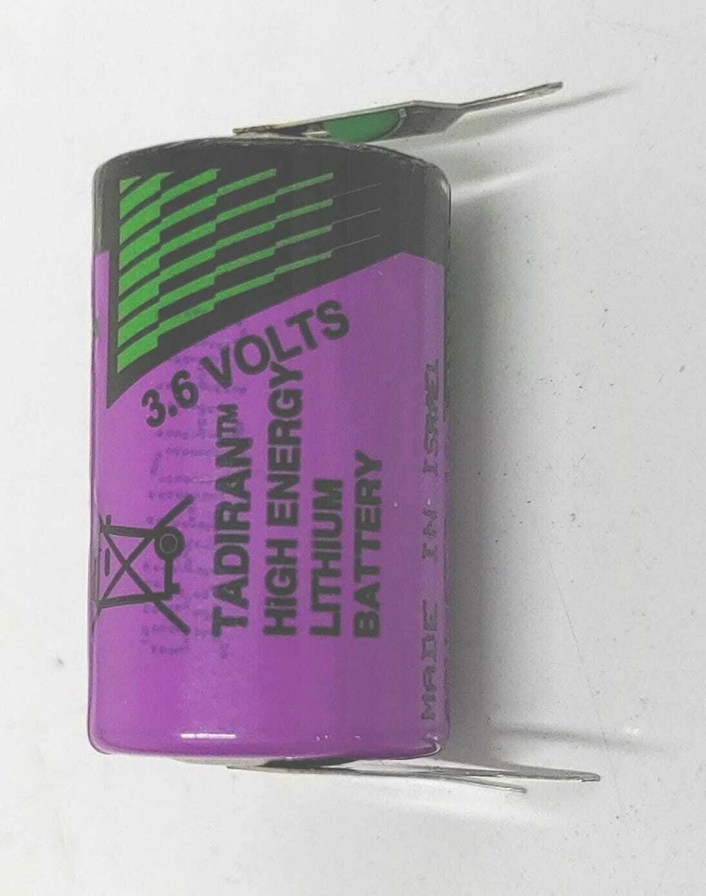 [LOT OF 50] NEW - TADIRAN TL5902 3.6V 1/2AA Lithium Battery W/ TABS
