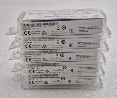 HPE JD094B X130 10G SFP+ LC LR transceiver lot of 5