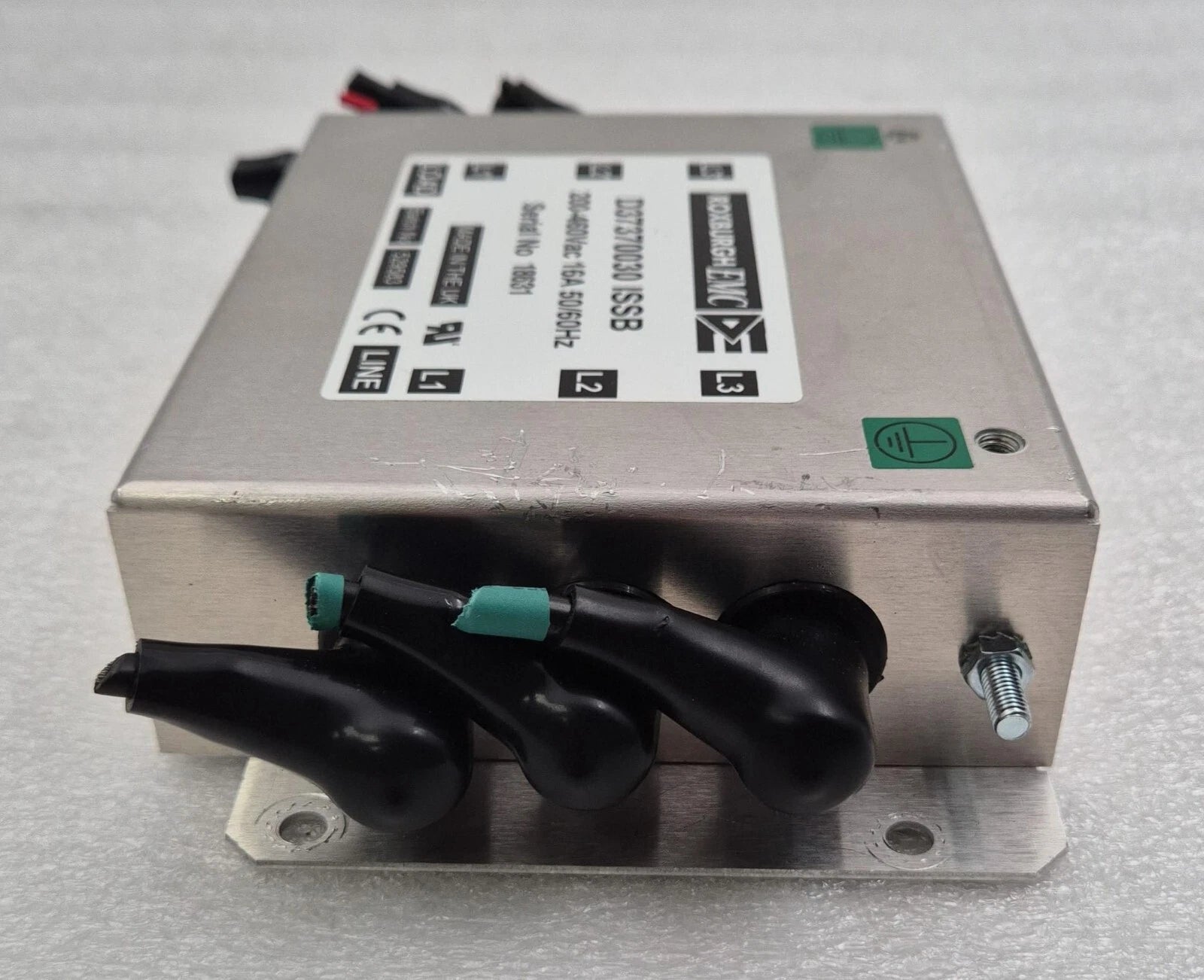 ROXBURGH EMC D37370030 ISSB Filter Interference 200-460Vac 16A 50/60A