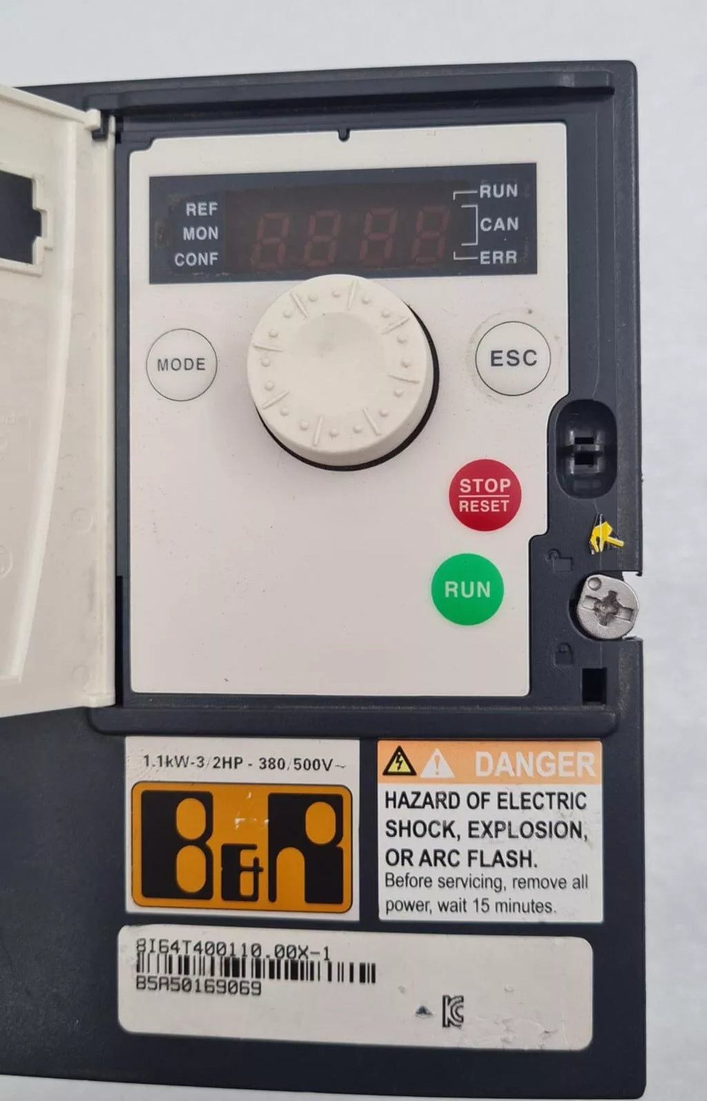 B&R Automation ACOPOS inverter X64 8I64T400110.000-1 1.1kW 1.5HP V5.1 **AS-IS**