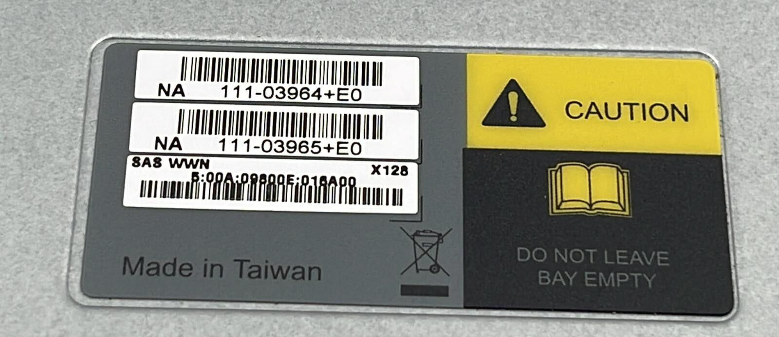 NetApp 111-03964+E0 SAS WWN Storage Controller 111-03965+E0