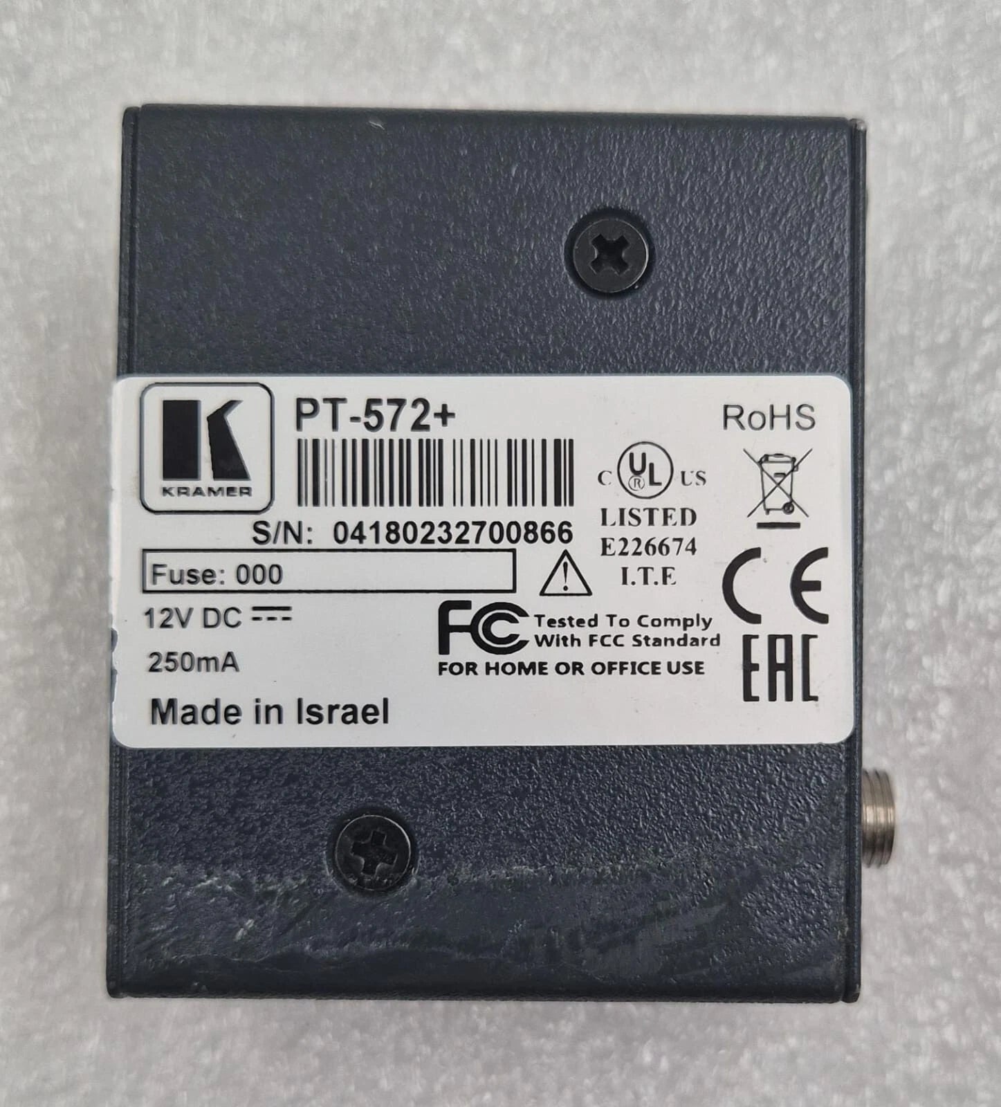 [LOT 6 PAIRS] KRAMER Pico TOOLS PT-572+ HDMI Line Receiver & PT-571 Transmitter