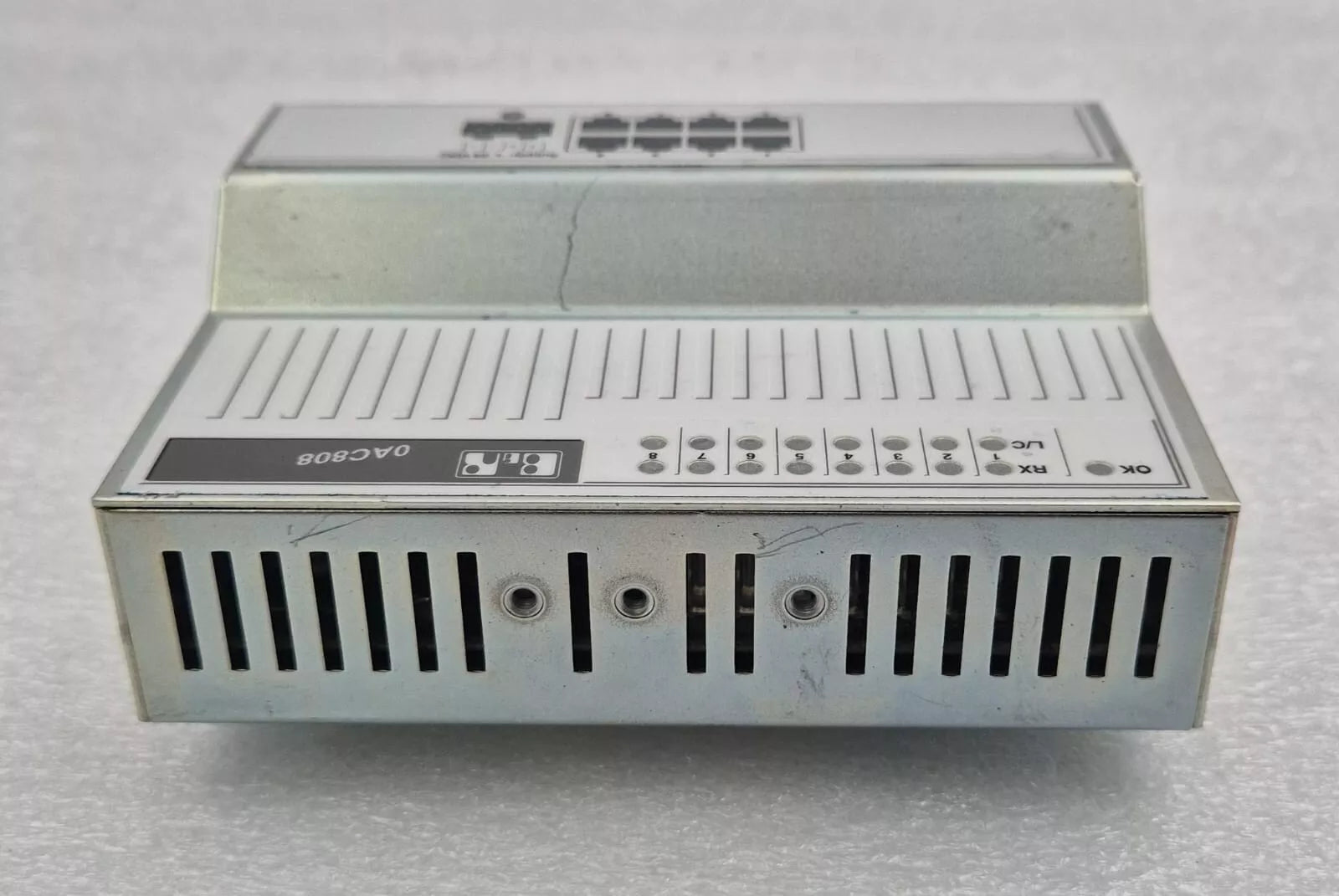 B&R Automation 0AC808 0AC808.9-1 Rev. D0 8-Port Industrial Ethernet Switch Hub