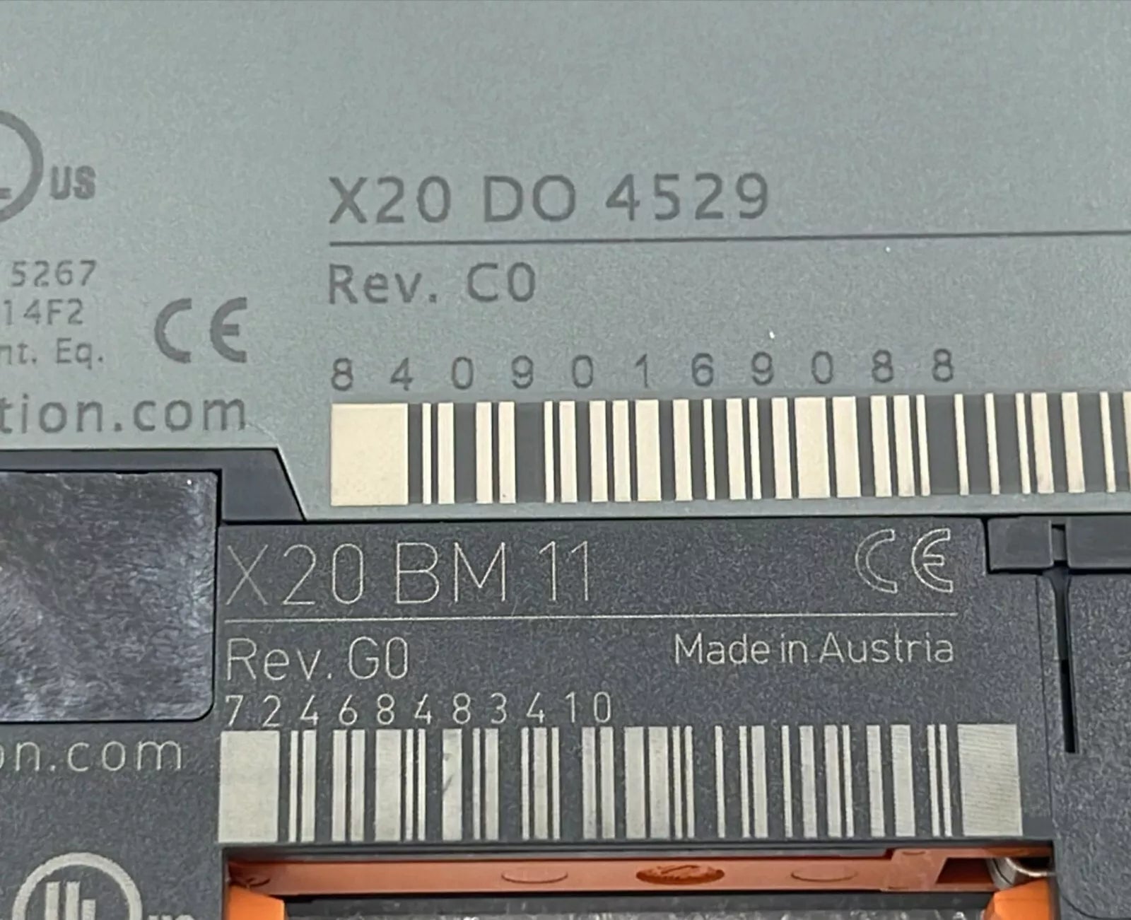 B&R Automation X20 DO 4529 Digital PLC I/O Output Module W/ X20 BM 11 Base