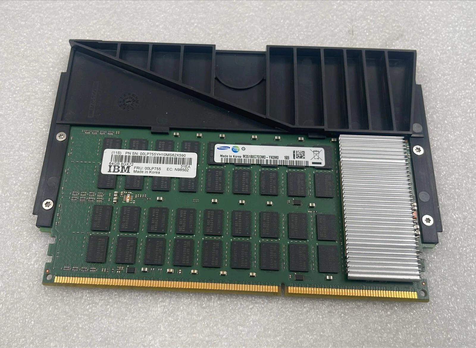 [LOT 8] Samsung M351B8G70DM0-YK0M0 64GB 8GX72 1600Mhz Server RAM – IBM 00LP755