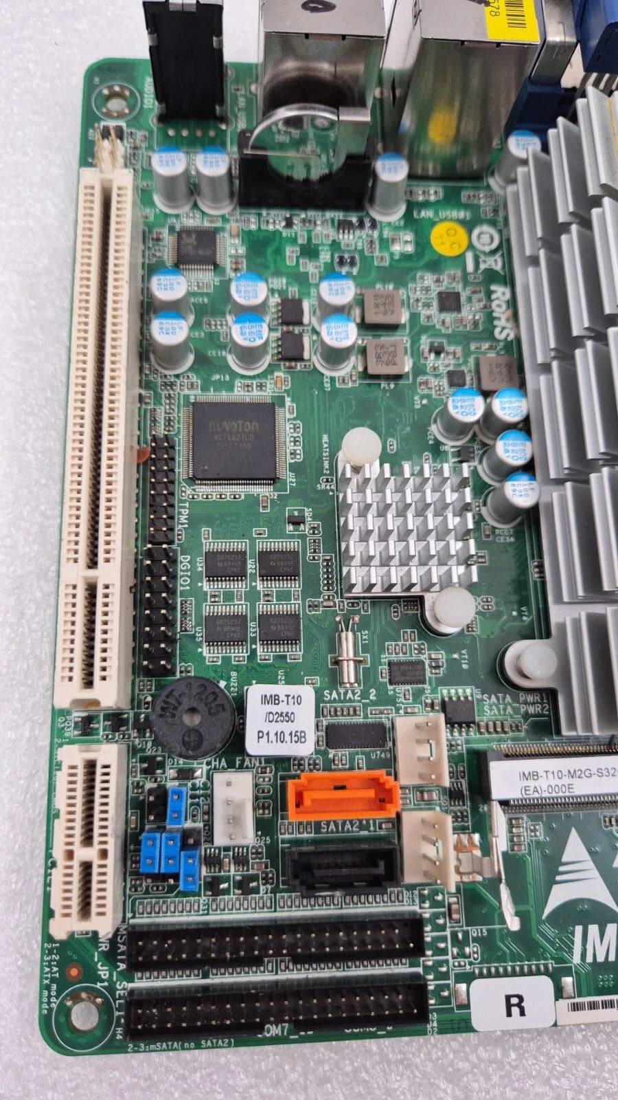 ADLINK IMB-T10/D2550 V MOTHERBOARD 80-PXG160-A1A01 IMB-T10-M2G-S32G STRATASYS