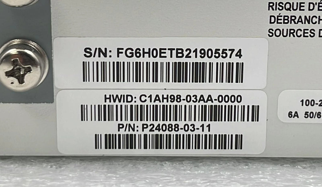 Fortinet FG-600E FortiGate 600E Network Security Firewall W/ WT-10G-SFP+-T-FN