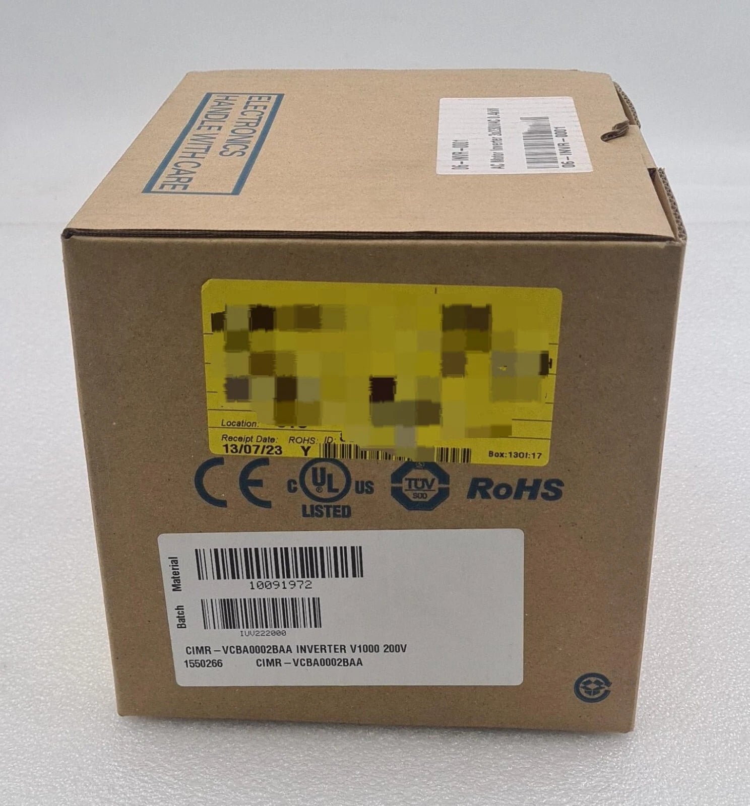 NEW - YASKAWA V1000 Frequency Inverter CIMR-VCBA0002BAA / VZAB0P2BAA 0.37/0.25kW