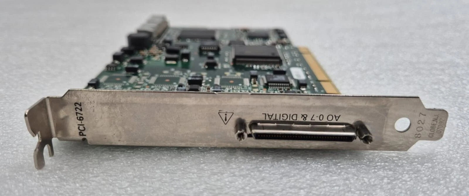 NATIONAL INSTRUMENTS NI DAQ PCI-6722 189252D-02 Multifunction I/O Card
