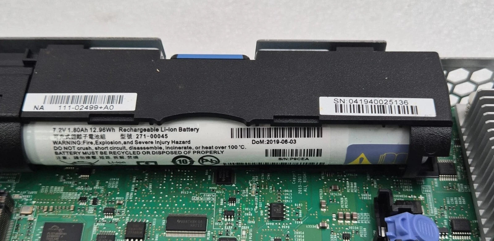 NetApp 111-03964+E0 SAS WWN X128 Storage Controller