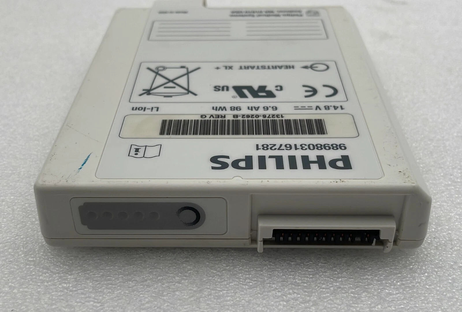 Philips 989803167281 Li-Ion Battery 14.8V 6.6Ah 98Wh 13275-0262-B