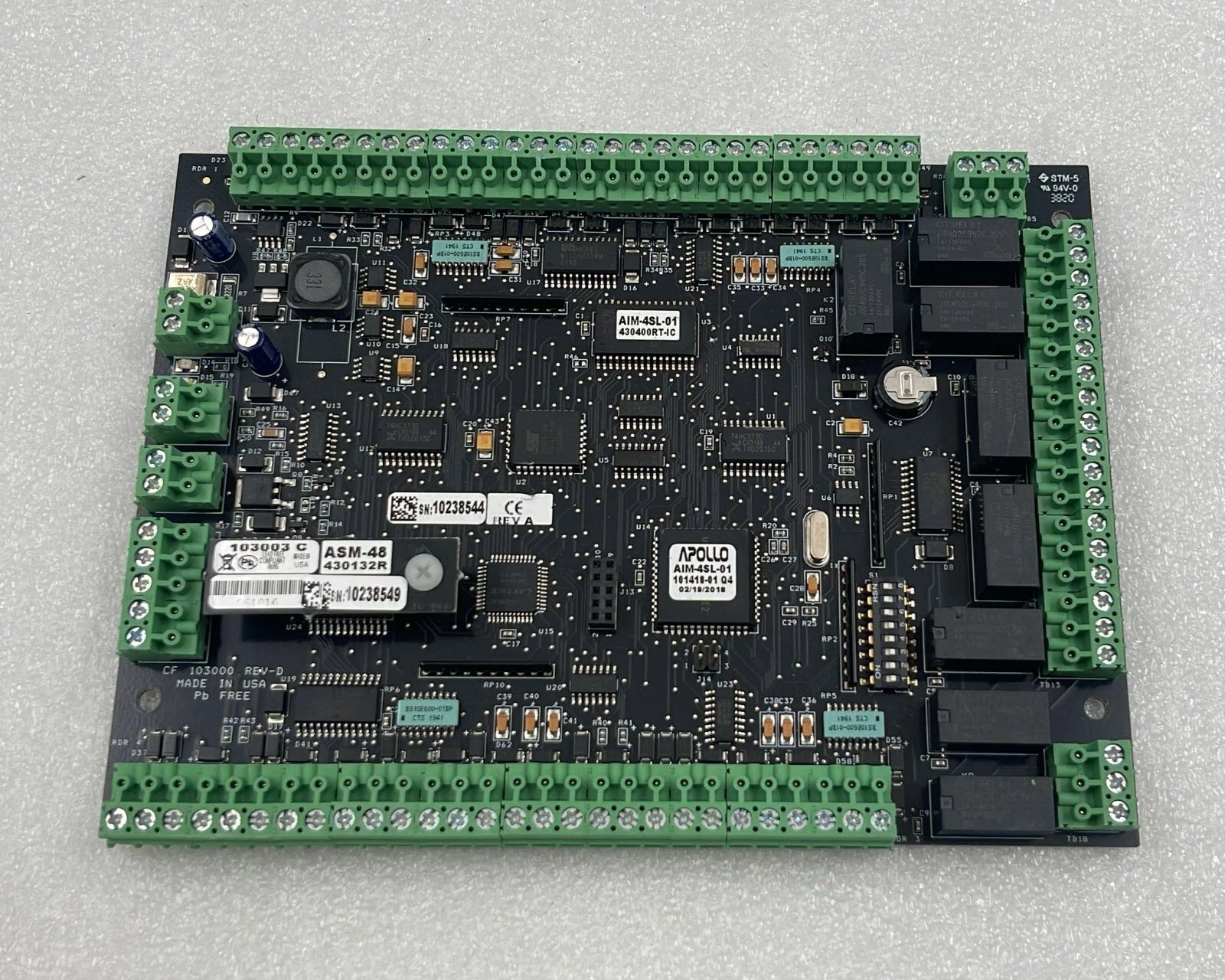 APOLLO AIM-4SL-01 Downloadable Reader Interface W/ APOLLO ASM-48