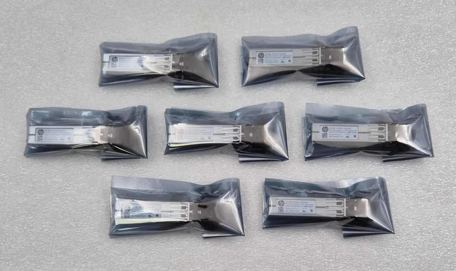 [LOT 7 PCS] NEW- HP JD118B PLRXPL-VI-S24-H8 X120 1G SFP LC SX Transceiver Module