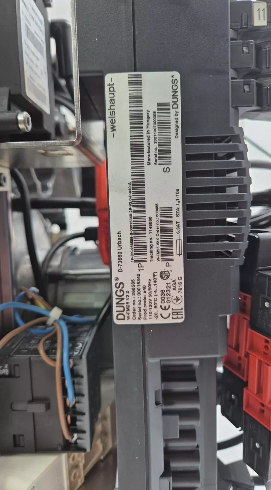 *NEW* DUNGS Weishaupt WG10F/1-D ZM-LN 23312624 GAS BURNER