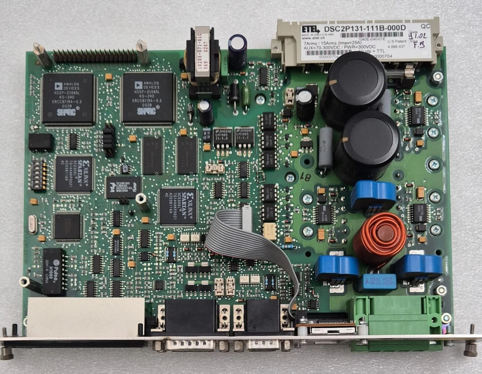 ETEL DSC2 DIGITAL SERVOAMPLIFIER DSC2P131-111B-000D Driver Board 1040E-070-01C