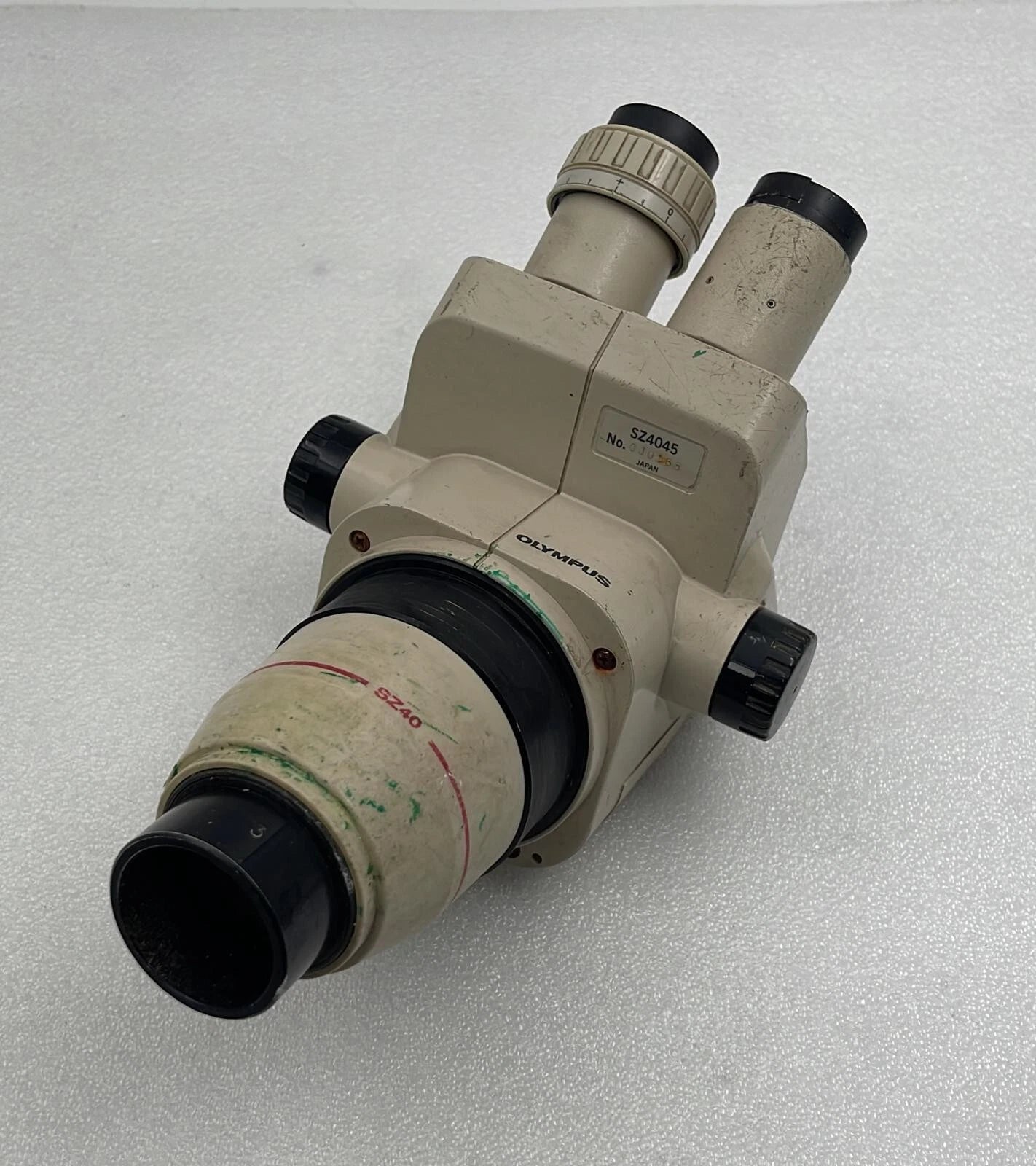 OLYMPUS SZ4045 Microscope Head SZ40 **AS IS