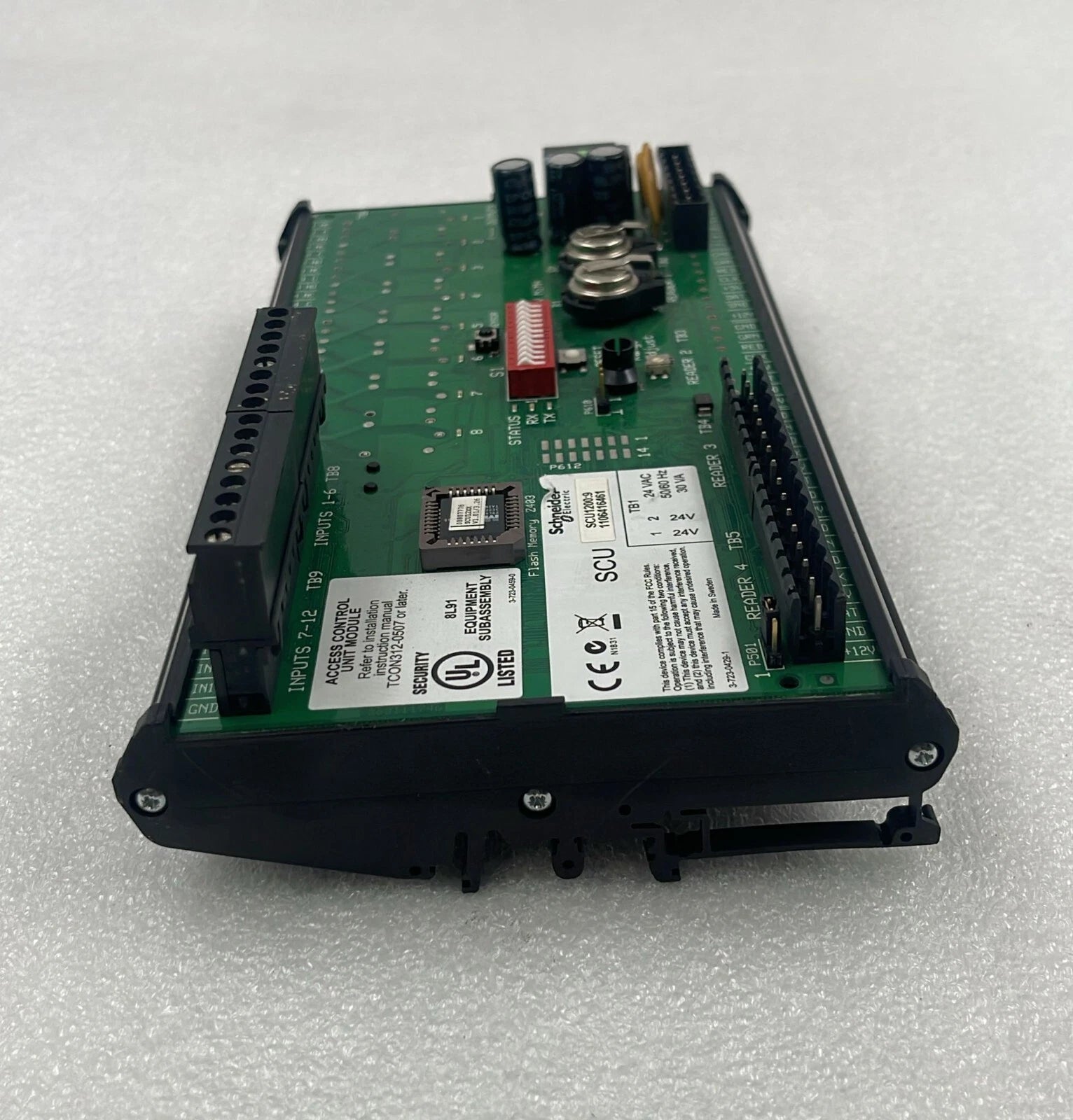 Schneider SCU1200:9 Access Control Unit Module SCU1200 24Vac 50/60 Hz 30VA