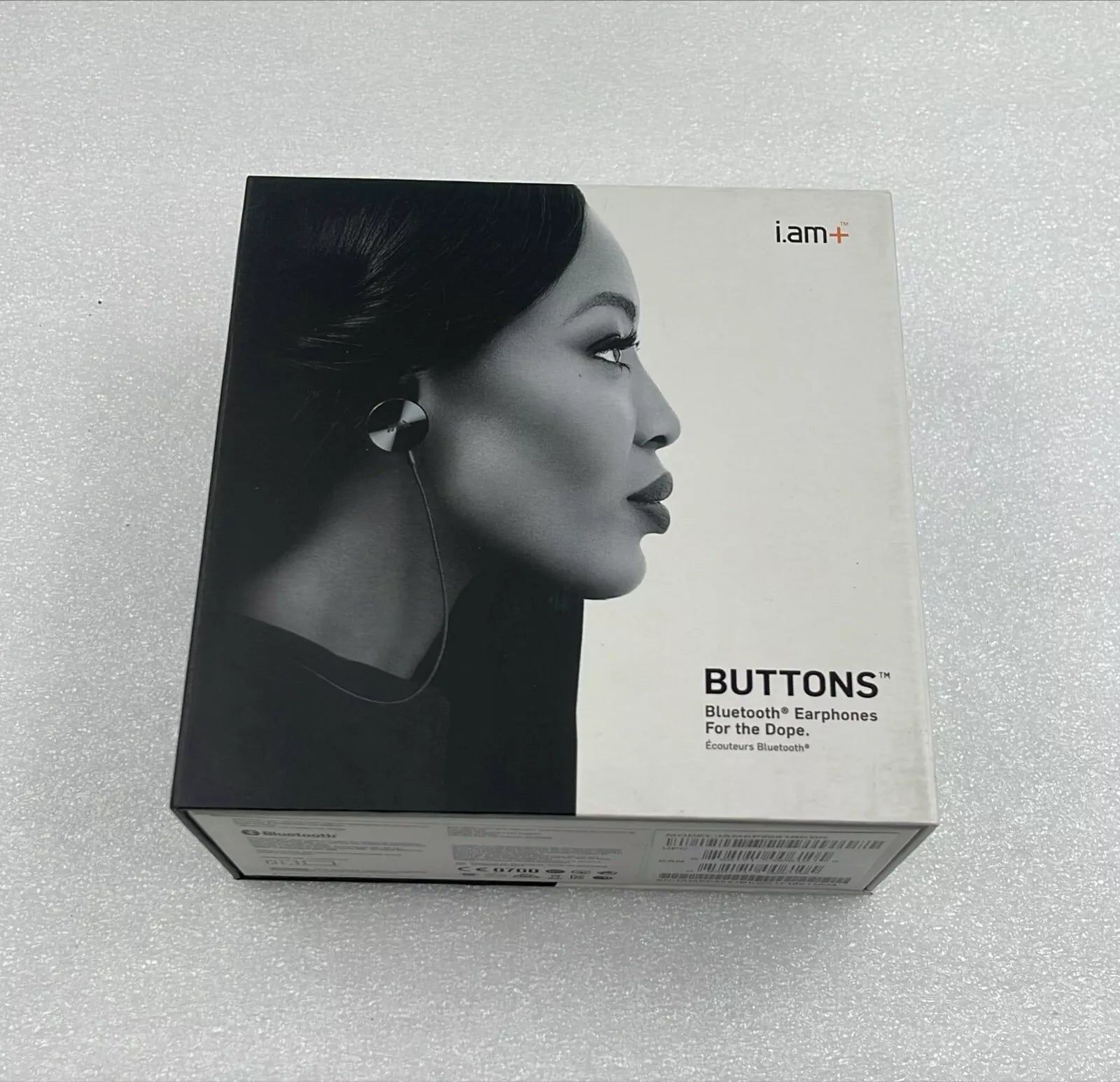 NEW** i.am+ BUTTONS Premium Wireless Bluetooth IAMEP2001BKBK