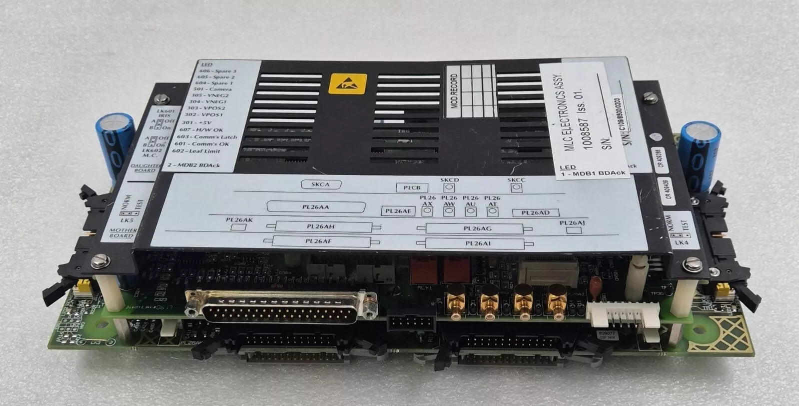 Elekta MLC ELECTRONICS ASSY. 1008587 PCB Board 4513 390 8024 & 4513 390 8014