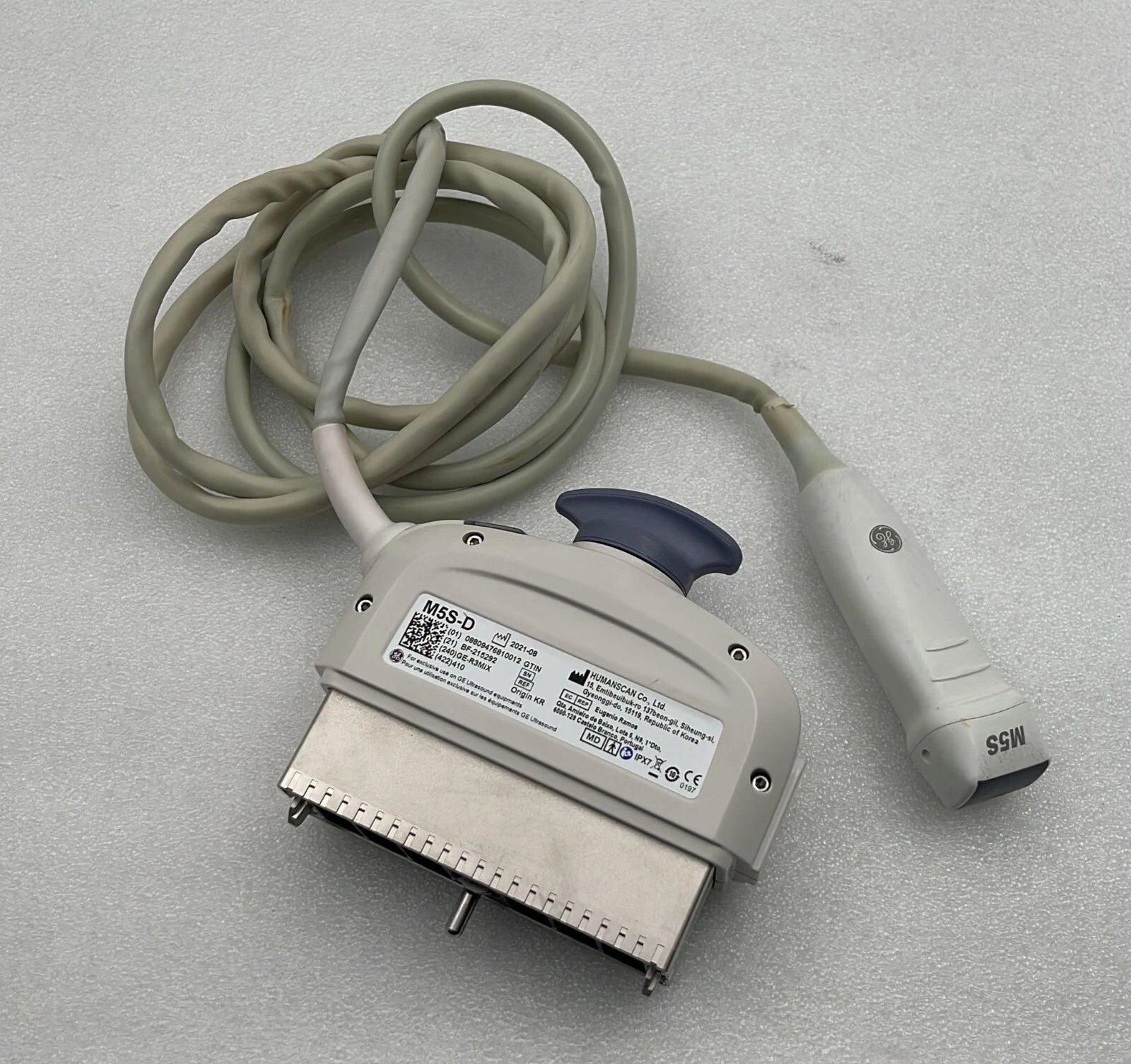 GE Healthcare M5S-D ultrasound matrix array transducer probe