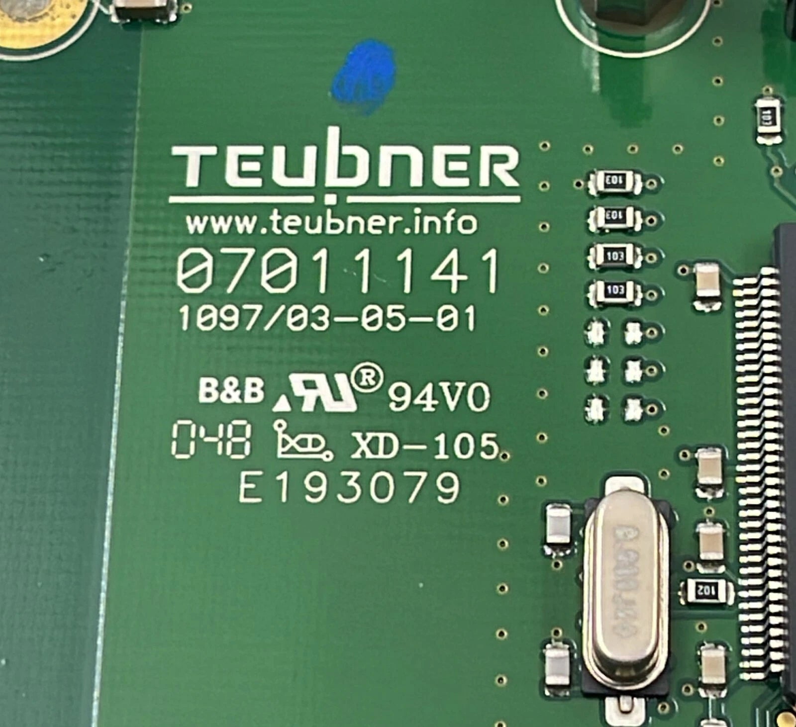 Philips Teubner Rio Bucky TRB PCB Circuit Board 07011141