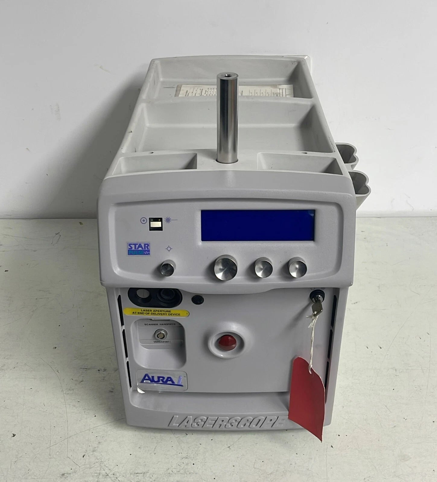 LaserScope Aura i KTP 532 surgical laser system front view