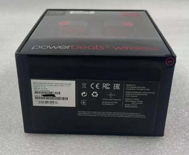 *NEW OEM* Apple Beats by Dr.Dre PowerBeats 3 Wireless Black-Red