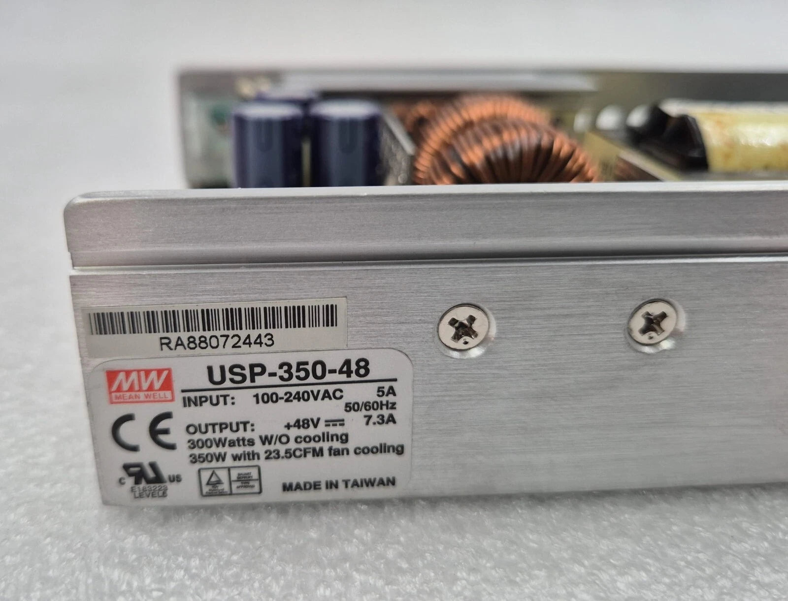 NEW - Mean Well MW USP-350-48 Power Supply 48V 7.3A 300W USP-350-R6