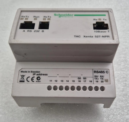 Schneider Electric TAC Xenta 527-NPR building automation web server module