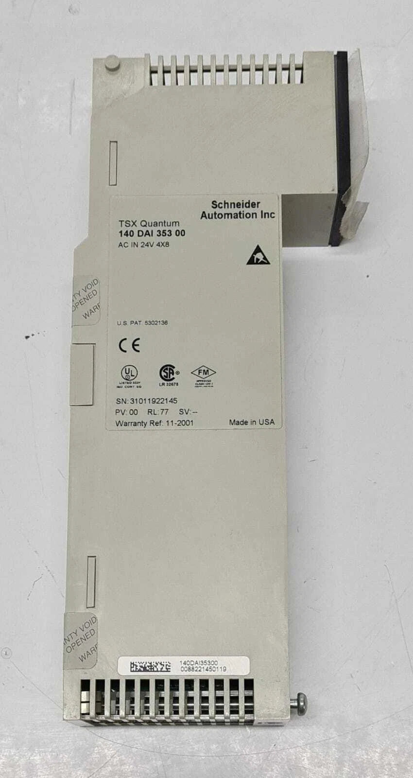 Schneider Modicon TSX Quantum 140 DAI 353 00 AC IN 24V 4X8