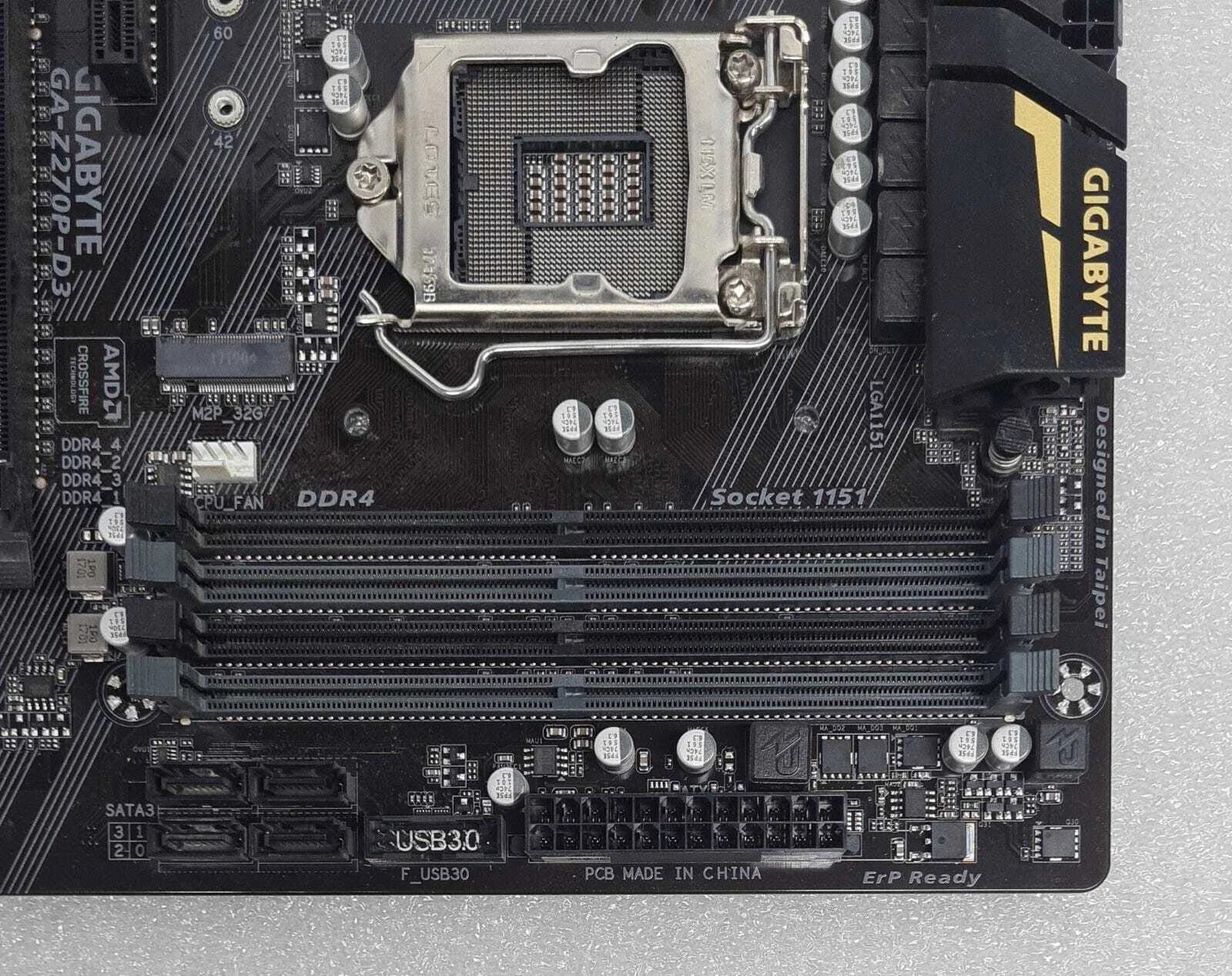 GIGABYTE GA-Z270P-D3 LGA1151 DDR4 Intel Z270 SATA3 USB 3.1 Customize Motherboard