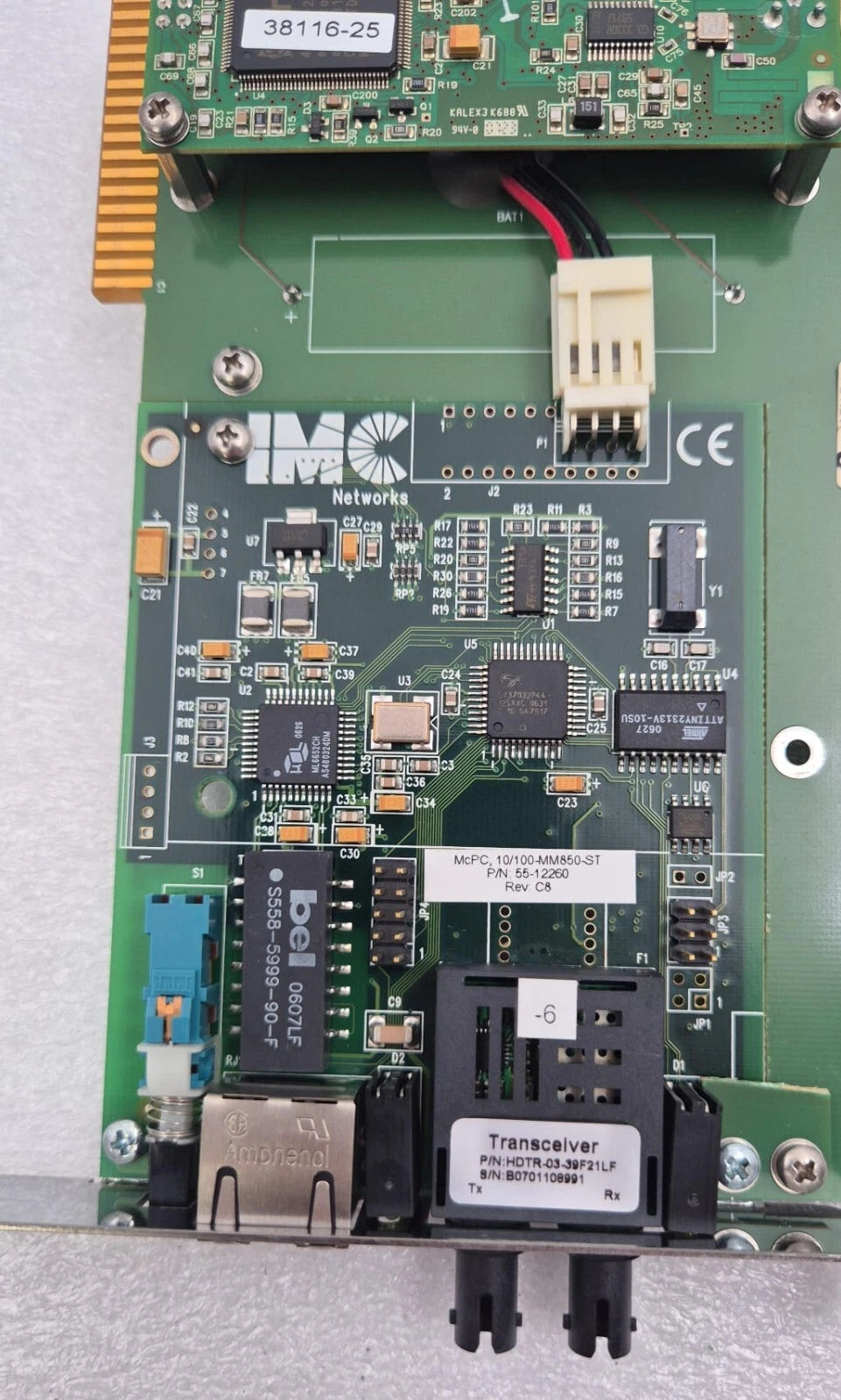 ORBIT 20-0853-9-A1-1 W/ IMC Networks 10/100 Mbps TRIMBLE 37824 for AL-7100-LCU