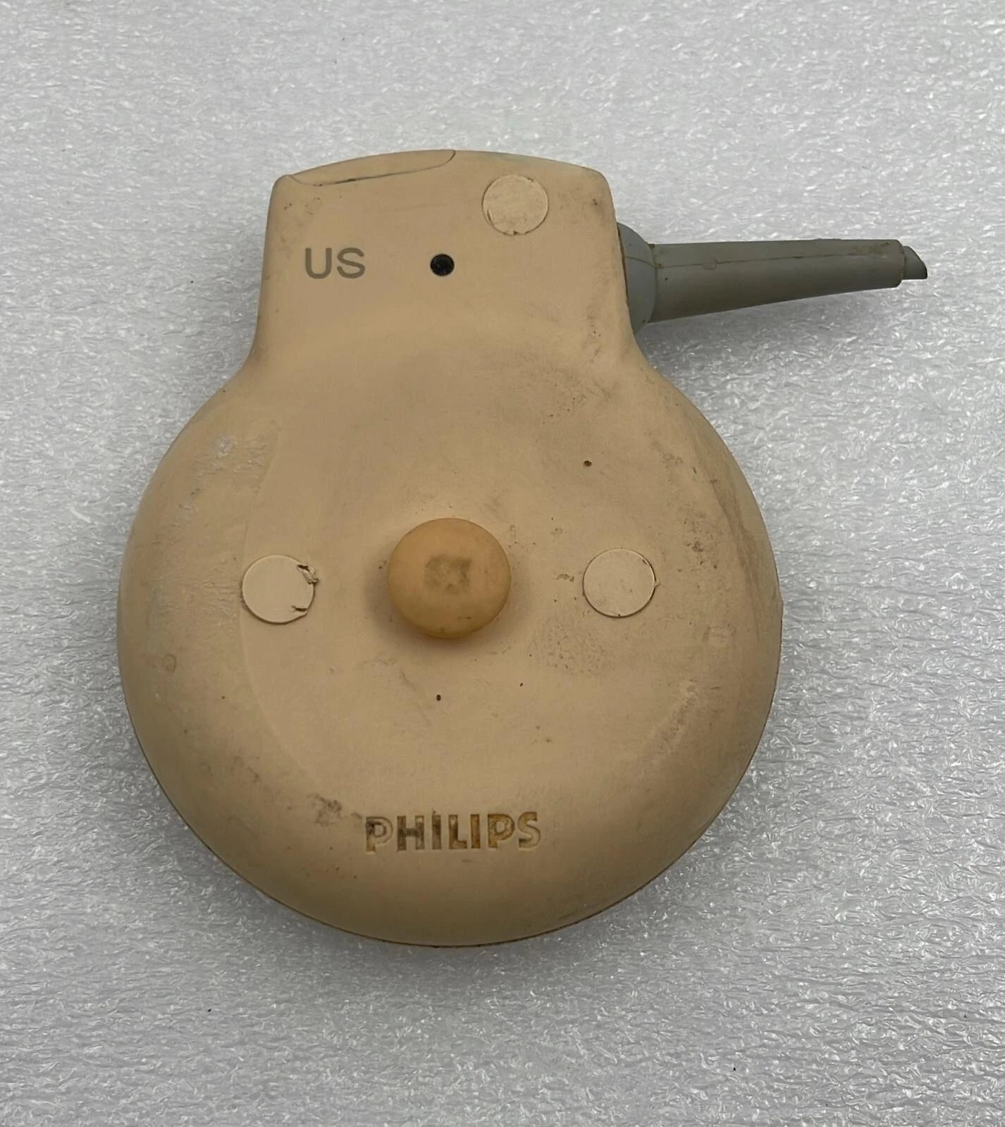 Philips M2736A TOCO probe rear housing view