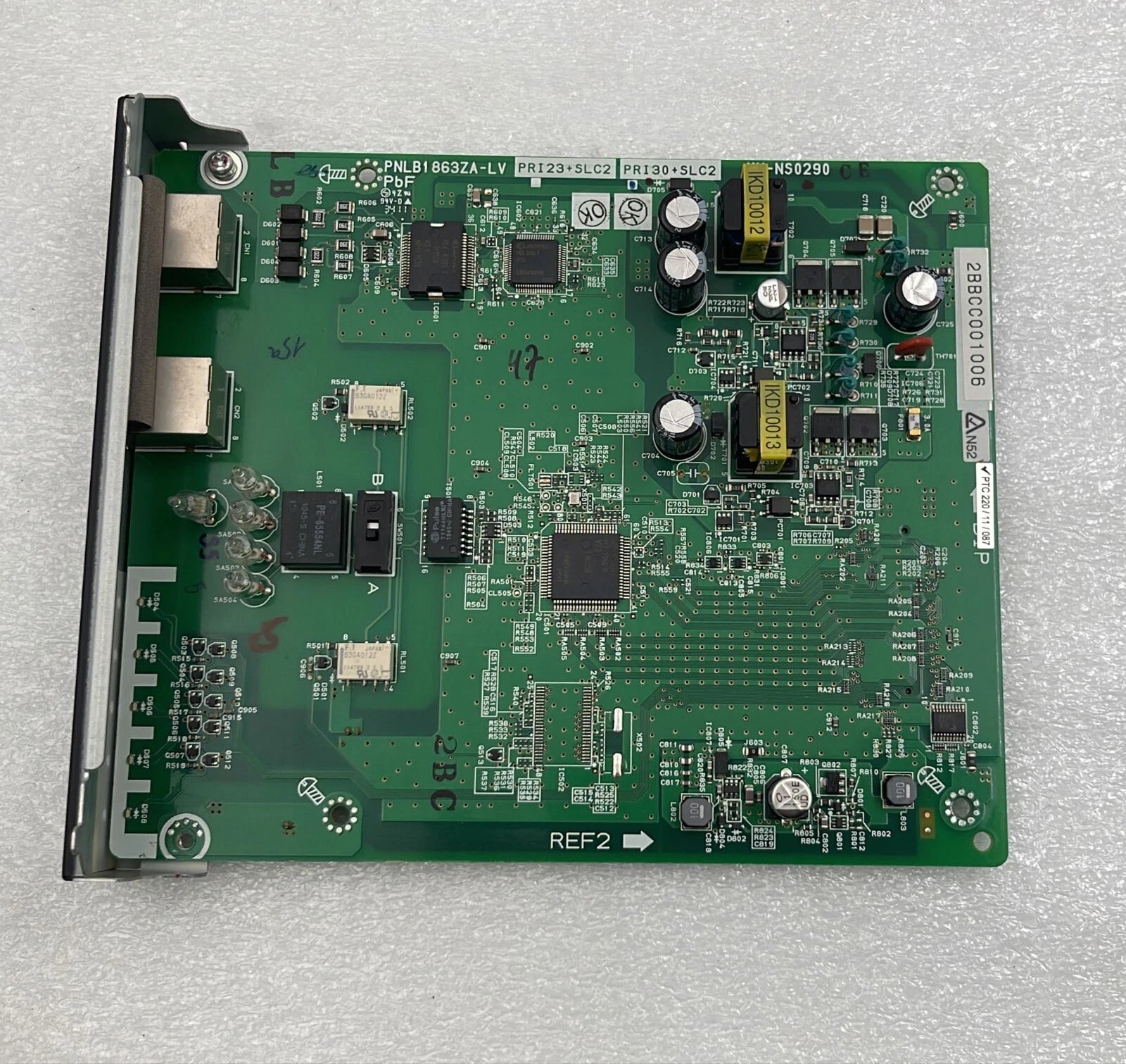 Panasonic KX-NS0290 PRI module PRI30 + SLC2 EXPANSION CARD for KX-NS1000