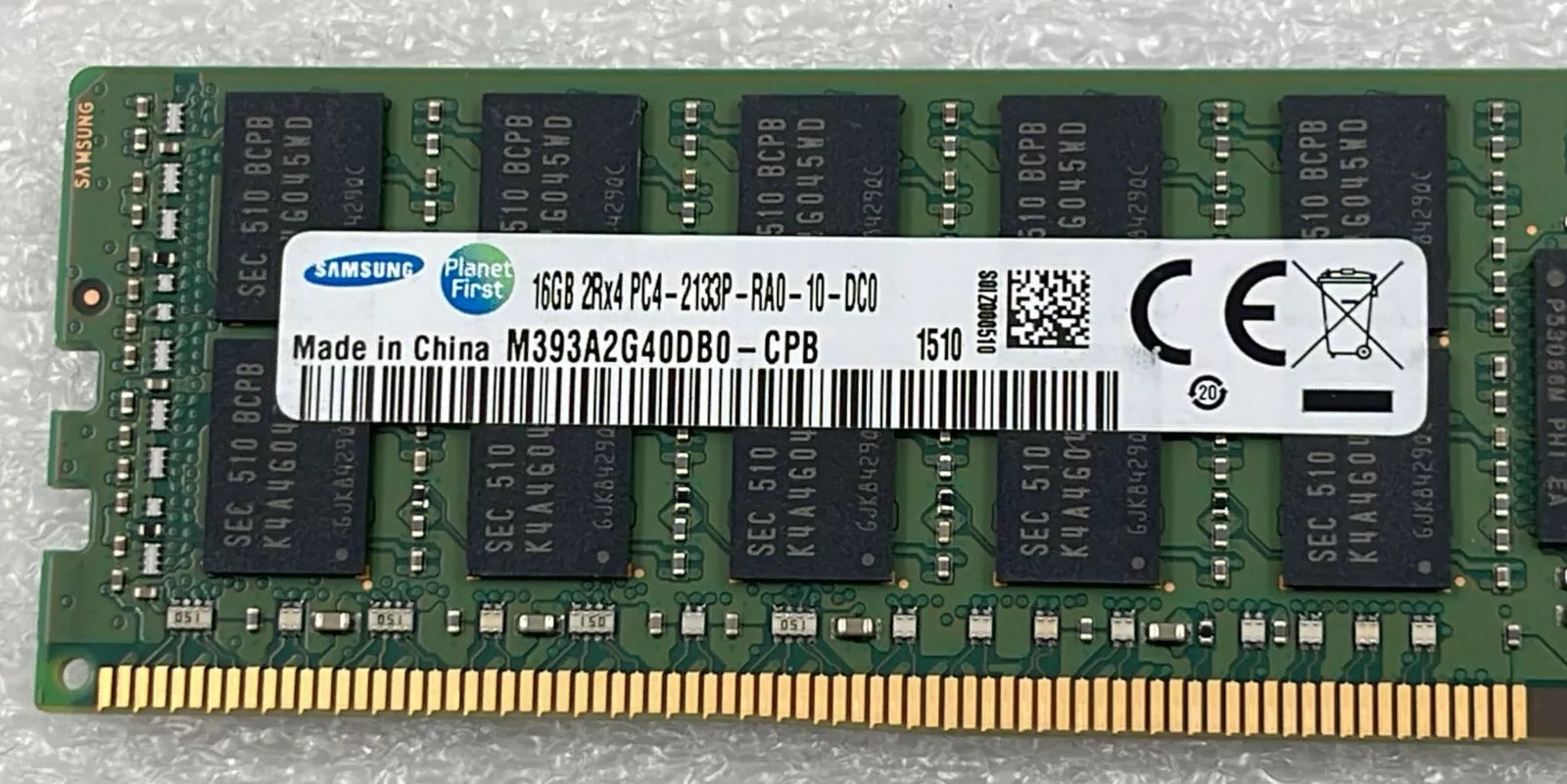[LOT 5] SAMSUNG 16GB 2Rx4 PC4-2133P DDR4 M393A2G40DB0-CPB Server Memory RAM