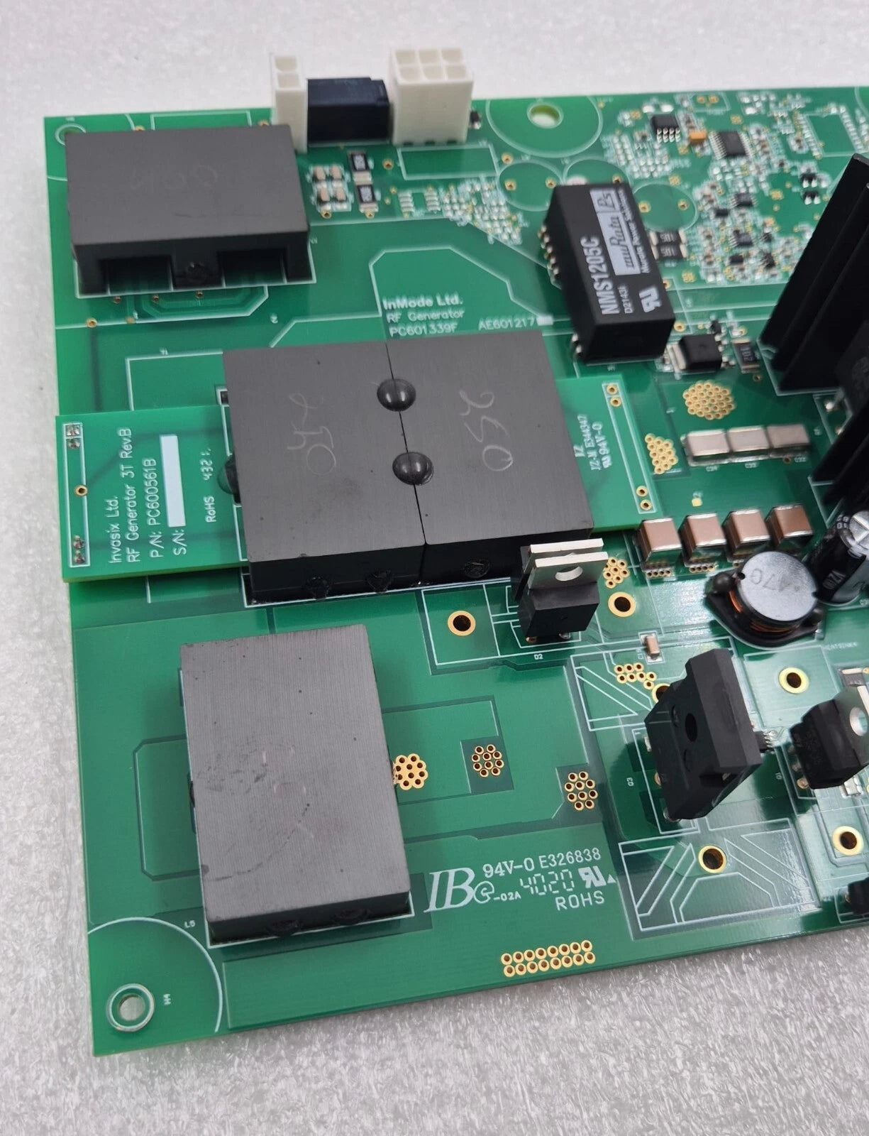 InMode RF Generator PC601339F AE601217 Board W/ Invasix PC600561B PCB Module