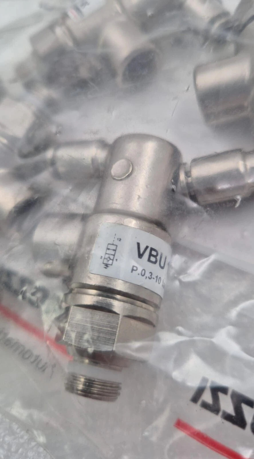 5PCS Camozzi VBU 1/8 30-7710-3056 Unidirectional Blocking Valve *New Sealed Pack