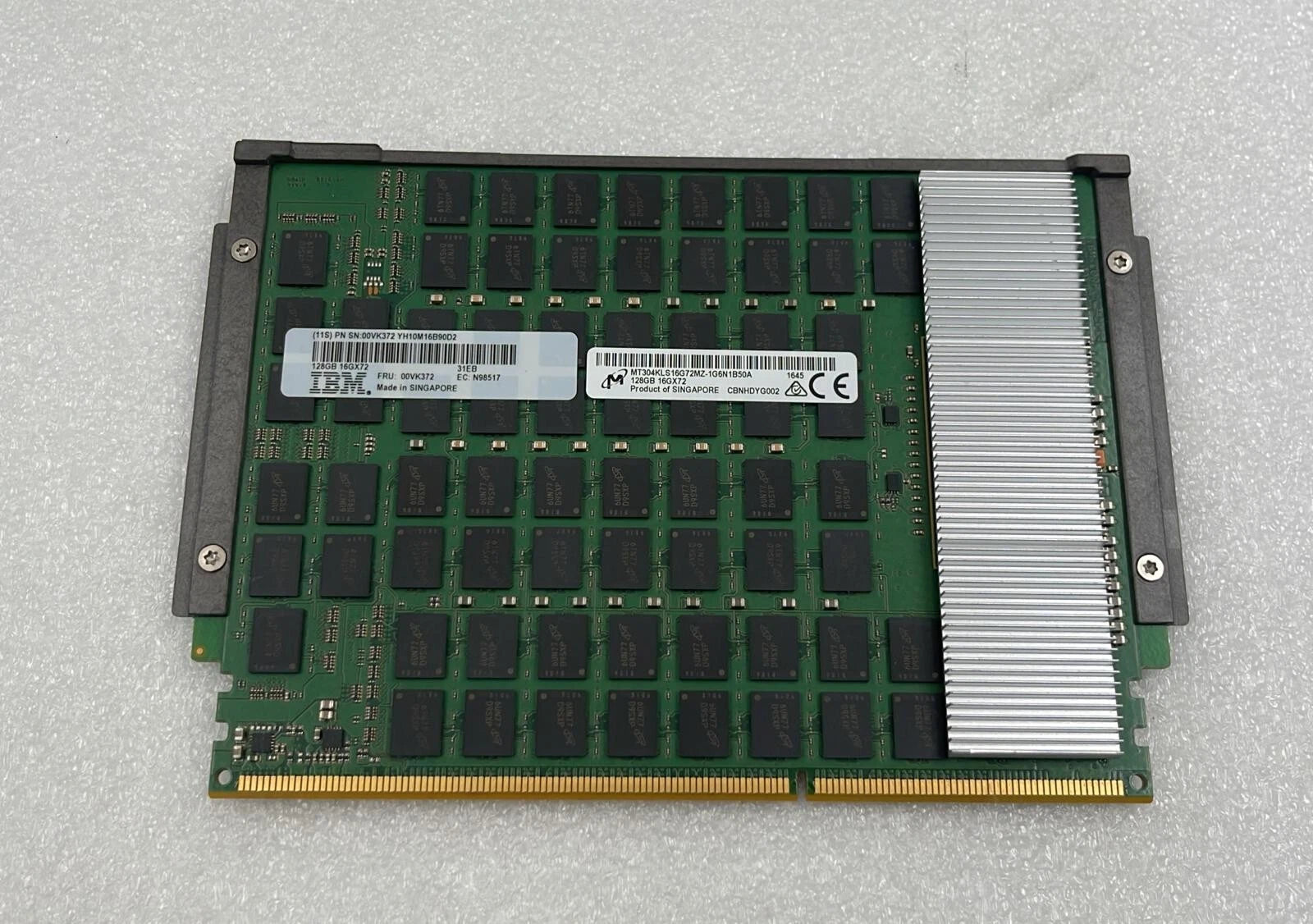 Micron MT304KLS16G72MZ-1G6N1B50A 128GB DDR4 1600Mhz Server RAM – IBM 00VK352