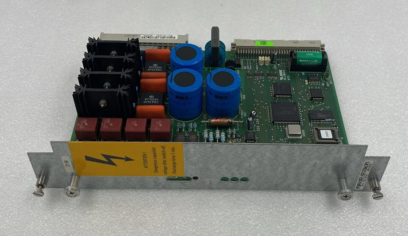 Philips Optimus 4512-178-00181 Power Supply PCB Board W/ Front Bracket Plate