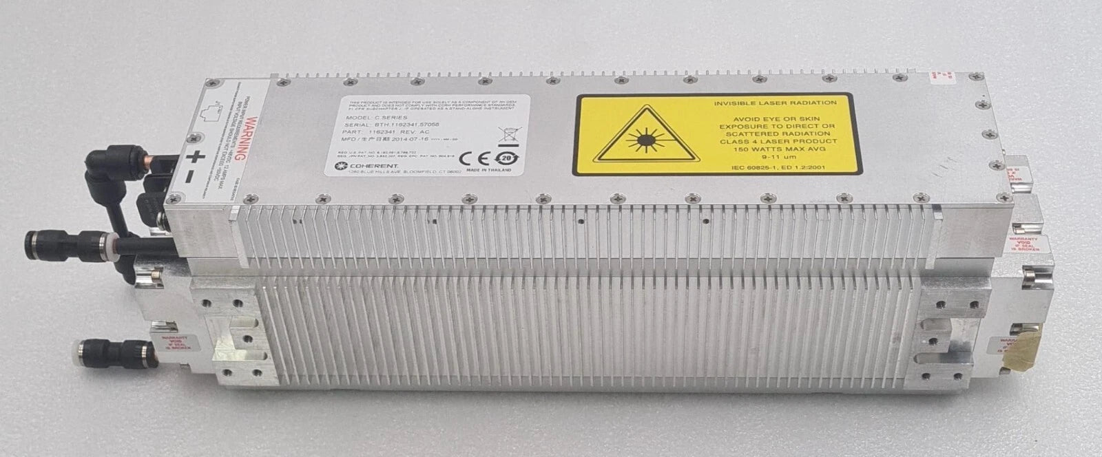 COHERENT C SERIES Laser Head Liquid Cooled 1162341 REV AC YEAR 2014