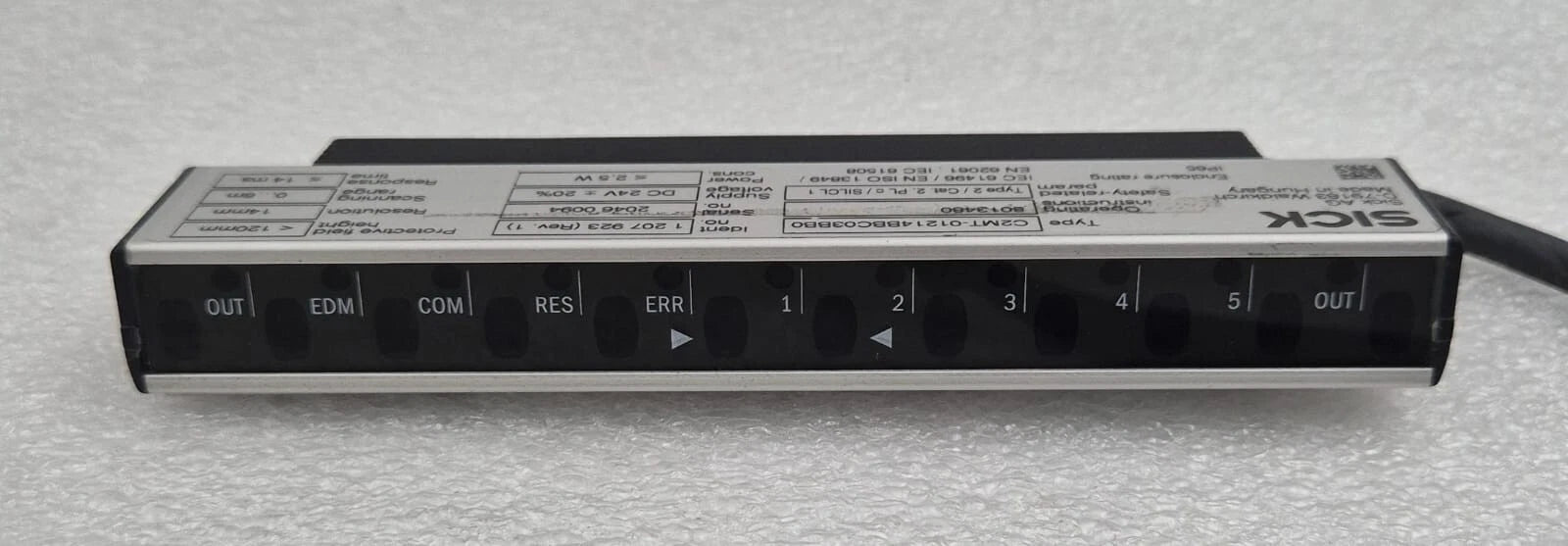 SICK miniTwin2 C2MT-01214BBC03BB0 1207923 Safety Light Curtain W/ Plug