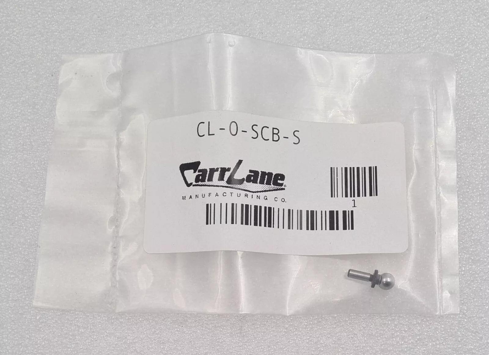 Carr Lane Manufacturing CL-0-SCB-S Construction Ball 1/2" Diameter Shoulder